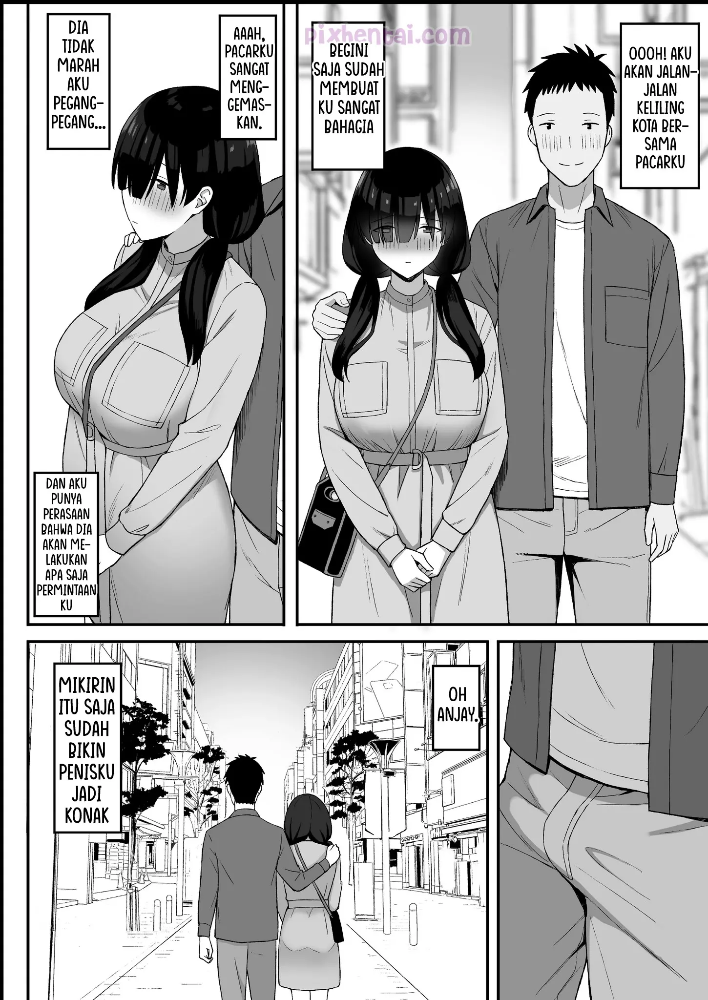 Komik hentai xxx manga sex bokep My Big-Boobed Stalker is Now My Girlfriend 29
